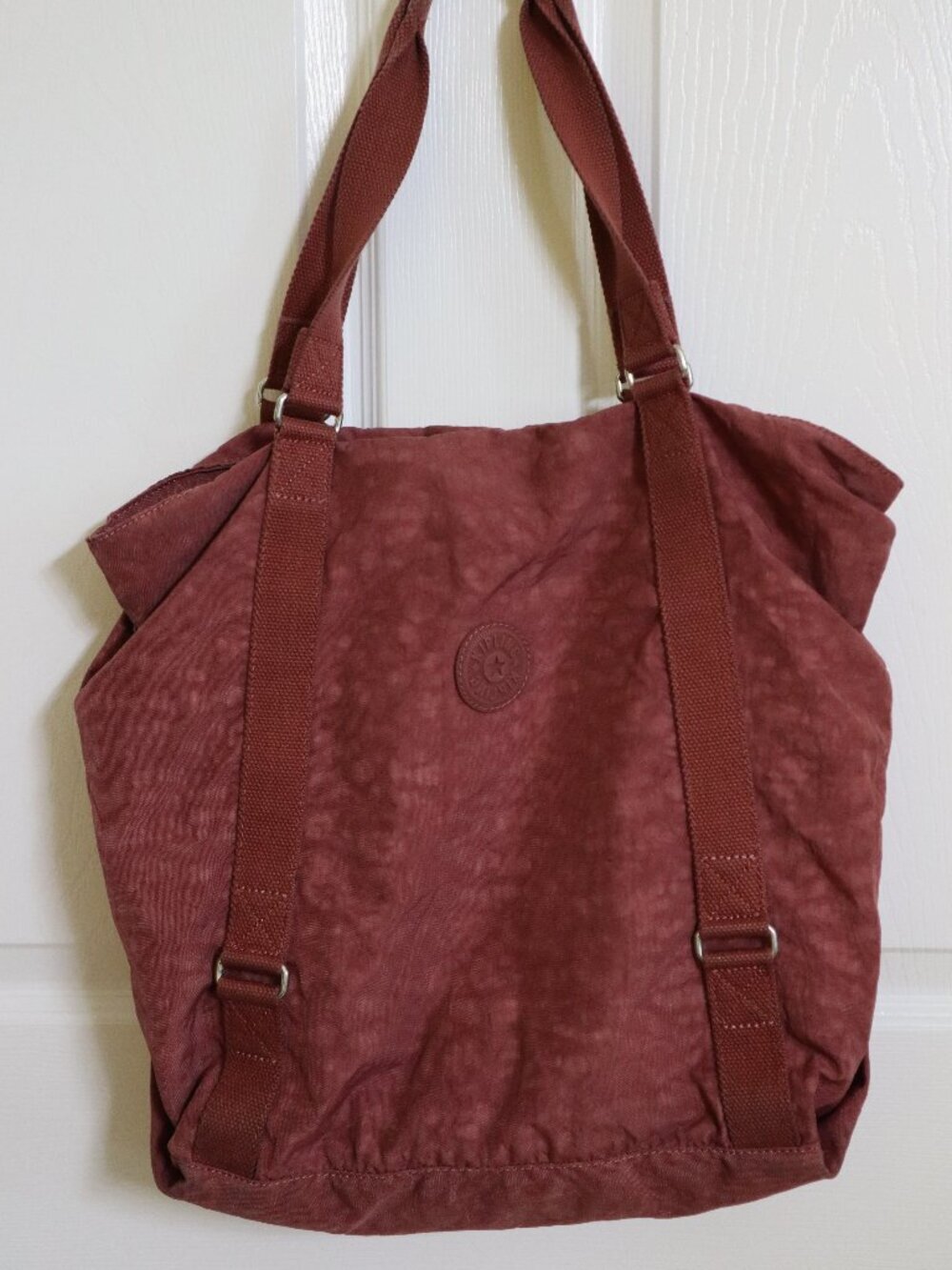 Kipling Kyoko Shoulder Tote Bag Mauve Pink Large TM2004-851 Travel School Work